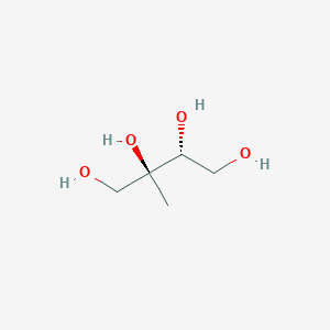 molecular formula C5H12O4 B031524 2-C-methyl-D-erythritol CAS No. 58698-37-6