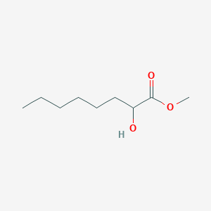 molecular formula C9H18O3 B3152450 Methyl 2-hydroxyoctanoate 