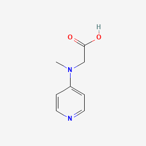 molecular formula C8H10N2O2 B3152470 2-[Methyl(pyridin-4-yl)amino]acetic acid CAS No. 736913-58-9