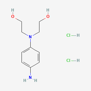 2-[(4-Amino-phenyl)-(2-hydroxy-ethyl)-amino]-ethanol dihydrochloride