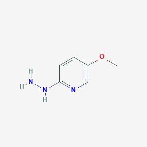 molecular formula C6H9N3O B3152644 2-Hydrazinyl-5-methoxypyridine CAS No. 741287-82-1