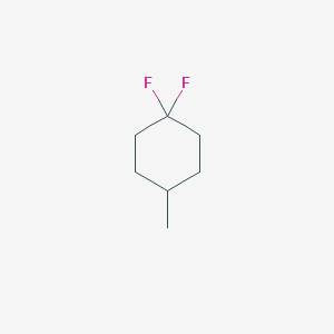 molecular formula C7H12F2 B3152705 1,1-Difluoro-4-methylcyclohexane CAS No. 74185-74-3