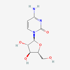molecular formula C9H13N3O5 B3152745 Cytarabine-13C3 CAS No. 7428-39-9