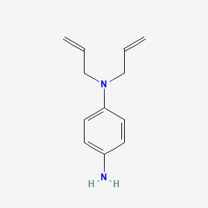 molecular formula C12H16N2 B3152760 N1,N1-Diallyl-1,4-benzenediamine CAS No. 74332-66-4