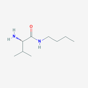 molecular formula C9H20N2O B3152762 N-Butyl L-Valinamide CAS No. 74341-89-2