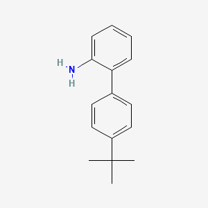 molecular formula C16H19N B3152807 2-(4-Tert-butylphenyl)aniline CAS No. 744262-30-4