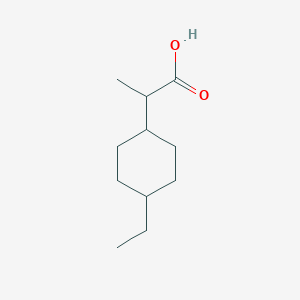 2-(4-Ethylcyclohexyl)propanoic acid