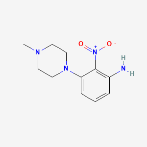 3-(4-Methylpiperazin-1-yl)-2-nitroaniline