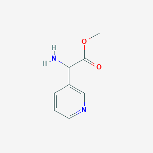 Methyl 2-amino-2-(pyridin-3-yl)acetate