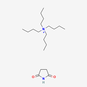 molecular formula C20H40N2O2 B3153018 Tetrabutylammonium succinimide CAS No. 74830-30-1