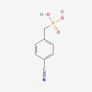 (4-cyanophenyl)methylphosphonic Acid