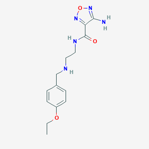 4-amino-N-{2-[(4-ethoxybenzyl)amino]ethyl}-1,2,5-oxadiazole-3-carboxamide