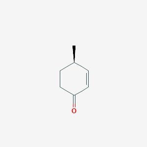 molecular formula C7H10O B3153180 2-Cyclohexen-1-one, 4-methyl-, (R)- CAS No. 75337-05-2