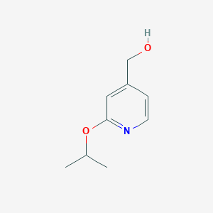 molecular formula C9H13NO2 B3153216 (2-Isopropoxypyridin-4-yl)methanol CAS No. 754218-88-7