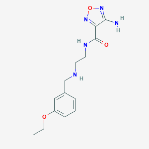 4-amino-N-{2-[(3-ethoxybenzyl)amino]ethyl}-1,2,5-oxadiazole-3-carboxamide