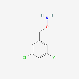 molecular formula C7H7Cl2NO B3153265 O-(3,5-dichlorobenzyl)hydroxylamine CAS No. 755740-10-4