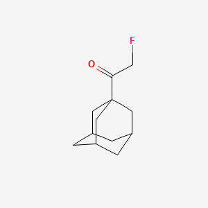 molecular formula C12H17FO B3153282 1-(1-Adamantyl)-2-fluoroethanone CAS No. 75600-43-0