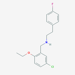 N-(5-chloro-2-ethoxybenzyl)-N-[2-(4-fluorophenyl)ethyl]amine
