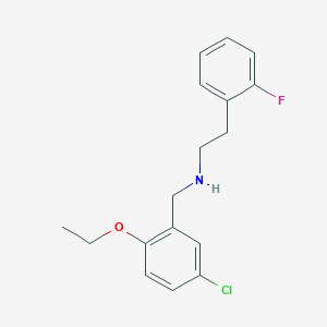 N-(5-chloro-2-ethoxybenzyl)-N-[2-(2-fluorophenyl)ethyl]amine