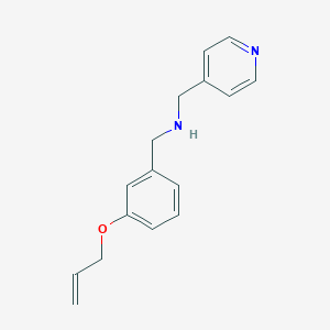 N-[3-(allyloxy)benzyl]-N-(4-pyridinylmethyl)amine