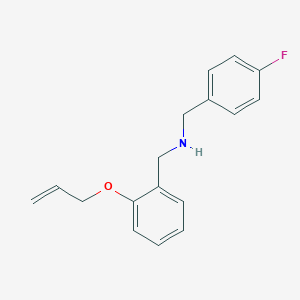 N-[2-(allyloxy)benzyl]-N-(4-fluorobenzyl)amine