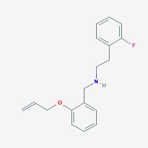 N-[2-(allyloxy)benzyl]-N-[2-(2-fluorophenyl)ethyl]amine