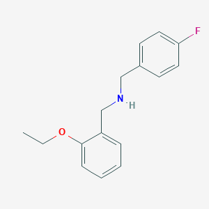 N-(2-ethoxybenzyl)-N-(4-fluorobenzyl)amine