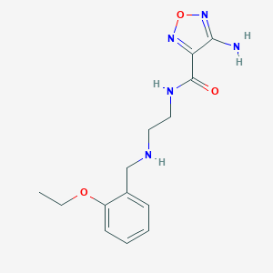 4-amino-N-{2-[(2-ethoxybenzyl)amino]ethyl}-1,2,5-oxadiazole-3-carboxamide
