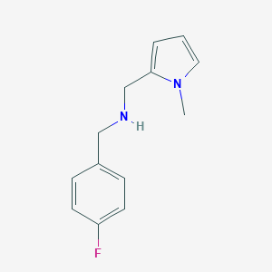 (4-Fluoro-benzyl)-(1-methyl-1H-pyrrol-2-ylmethyl)-amine