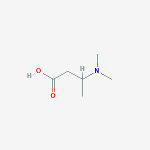 molecular formula C6H13NO2 B3153440 3-(Dimethylamino)butanoic acid CAS No. 758665-04-2