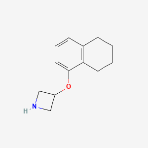 3-(5,6,7,8-Tetrahydronaphthalen-1-yloxy)azetidine