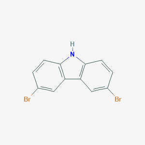 molecular formula C12H7Br2N B031536 3,6-Dibromocarbazole CAS No. 6825-20-3