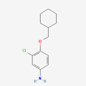 3-Chloro-4-(cyclohexylmethoxy)aniline