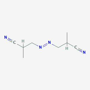molecular formula C8H12N4 B3153725 Azo-isobutyronitrile CAS No. 764-28-3