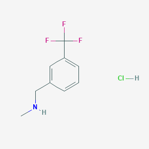 Methyl({[3-(trifluoromethyl)phenyl]methyl})amine hydrochloride