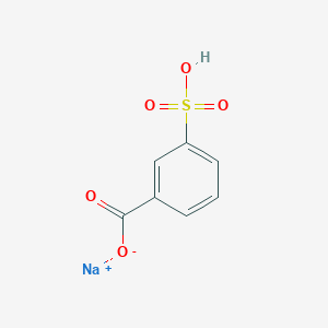 molecular formula C7H5NaO5S B031539 3-磺基苯甲酸钠 CAS No. 17625-03-5