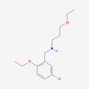 N-(5-bromo-2-ethoxybenzyl)-N-(3-ethoxypropyl)amine