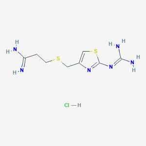 molecular formula C8H15ClN6S2 B3153918 Famotidine Related Compound A Hydrochloride CAS No. 76833-47-1