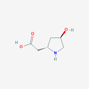 molecular formula C6H11NO3 B3153951 L-beta-hydroxyproline CAS No. 769109-96-8
