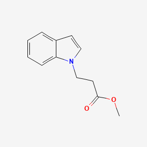 1H-Indole-1-propanoic acid, methyl ester