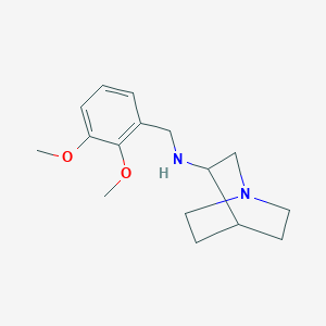 N-(1-azabicyclo[2.2.2]oct-3-yl)-N-(2,3-dimethoxybenzyl)amine