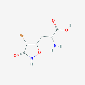 2-Amino-3-(4-bromo-3-hydroxyisoxazol-5-YL)propanoic acid
