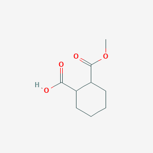 molecular formula C9H14O4 B3154139 2-(Methoxycarbonyl)cyclohexanecarboxylic acid CAS No. 7719-08-6
