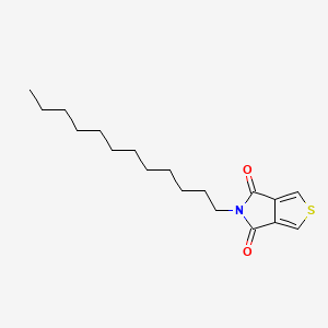 molecular formula C18H27NO2S B3154271 5-(Dodecyl)thieno[3,4-c]pyrrole-4,6-dione CAS No. 773881-44-0