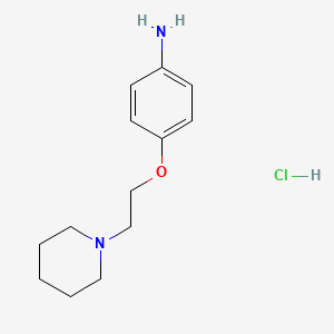 4-[2-(1-Piperidinyl)ethoxy]aniline hydrochloride