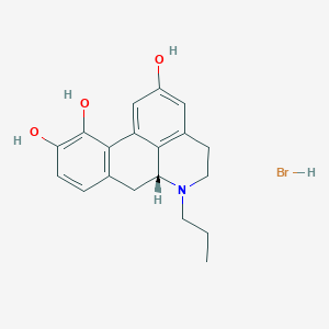 R(-)-2,10,11-Trihydroxy-N-propylnoraporphine hydrobromide
