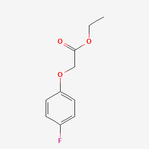 molecular formula C10H11FO3 B3154451 2-(4-氟苯氧基)乙酸乙酯 CAS No. 777-87-7