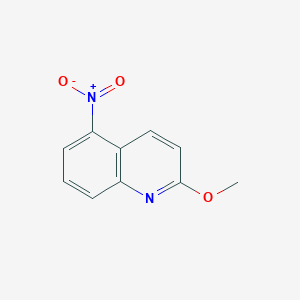 molecular formula C10H8N2O3 B3154484 2-Methoxy-5-nitroquinoline CAS No. 77738-80-8
