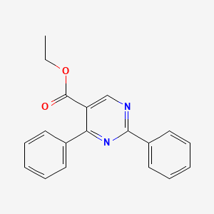 Ethyl 2,4-diphenyl-5-pyrimidinecarboxylate