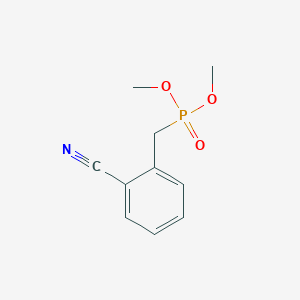 2-[(Dimethoxyphosphinyl)methyl]benzonitrile